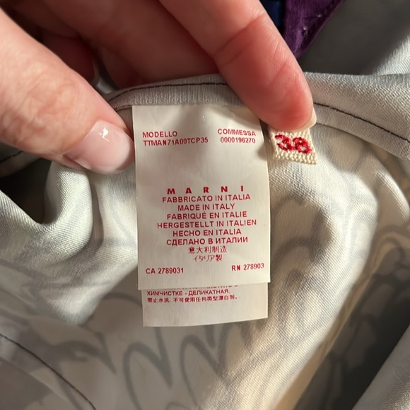 Marni Commessa Floral Peplum Blouse - Picture 6 of 8